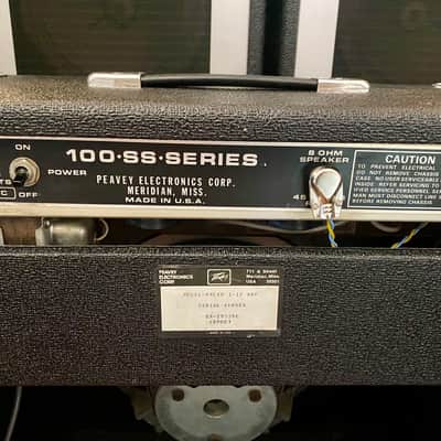 Peavey Pacer 100SS Series 1x12 Guitar Combo SCORPION RARE 1976 image 9
