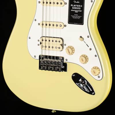 Fender Player II Stratocaster HSS Maple Fingerboard Hialeah Yellow (994) image 1