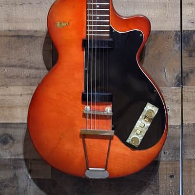 1959 Hofner Colorama II Model 444 - Original Chipboard Case - image 2