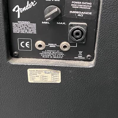 Fender Bassman 610 Neo 6x10 Bass Cabinet w/ Tuki Cover image 3