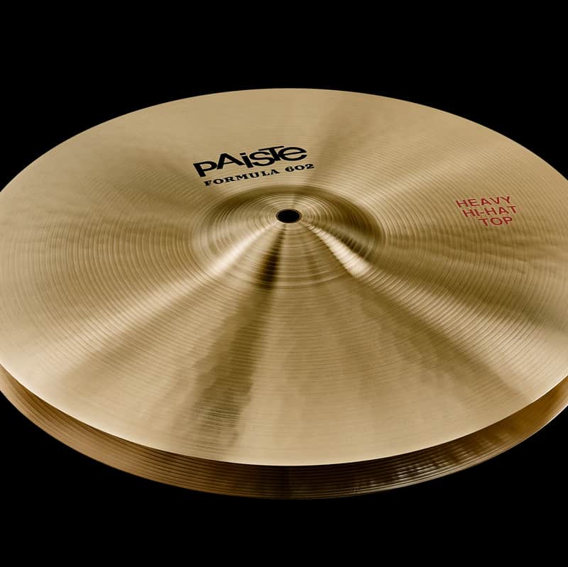 Paiste 15" Formula 602 Classic Heavy Hi-Hat Cymbals (Pair) - In Stock ! image 1