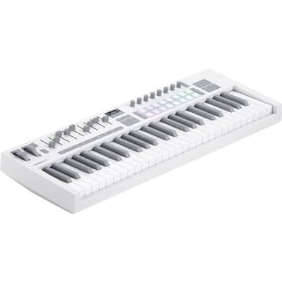 Novation Launchkey 49 [MK4] Keyboard Controller - White image 1