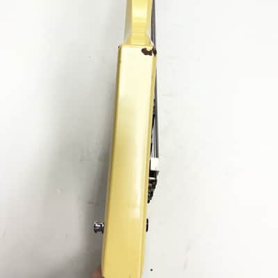 BC Rich MIJ NJ Warlock Bass White 1984 Moser Electronics W/OHSC image 11