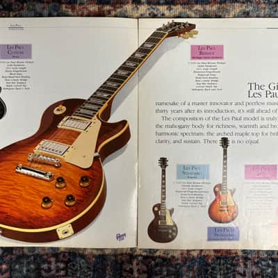 1987 Gibson The Great Adventure Legend & Future Vintage Guitar Catalogue! E14-2 image 3