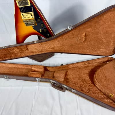 Ibanez X Series Rocket Roll II RR-550 W/ OHSC MIJ Japan 1983 - Cherry Sunburst image 23