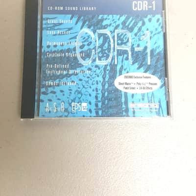 Ensoniq ASR-10 / EPS-16 Plus Sampler Sample CD Rom Library - CDR-1 image 1