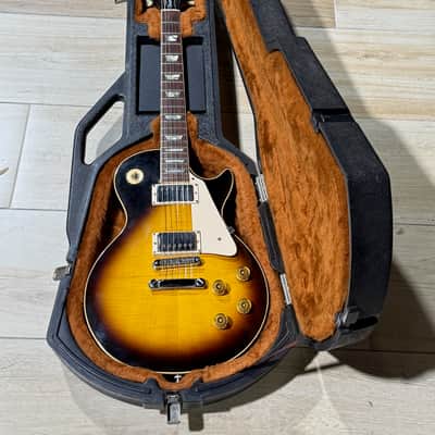 Gibson Les Paul Std. 1979 - gorgeous Tobacco'bursted Flamey Maple Top & Tim Shaw pickups. image 12