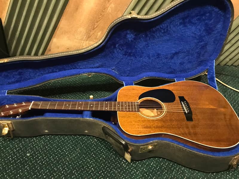 Vintage 1980s Sigma DM-3M Acoustic Dreadnought with Hardshell Case image 1