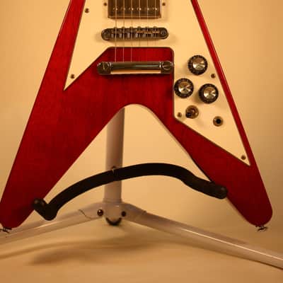 Discontinued Rare GrassRoots mini flying V - See-through red image 3