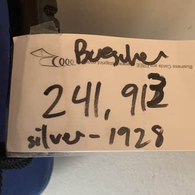 Buescher True Tone alto saxophone from 1928 - silver plated image 10