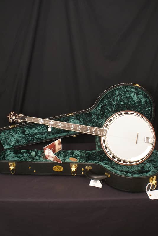 Recording King RK-ELITE-76 The Elite Hearts and Flowers Resonator Banjo image 1