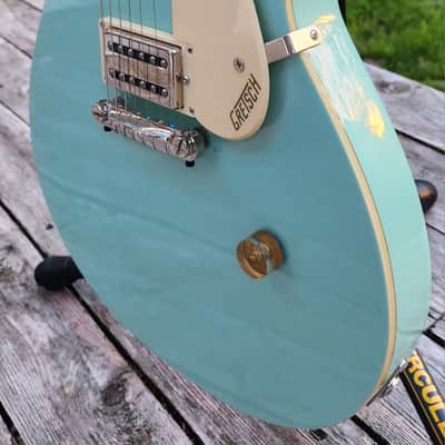Gretsch G2215-P90 Streamliner Junior Jet Mint Metallic 2020 image 5