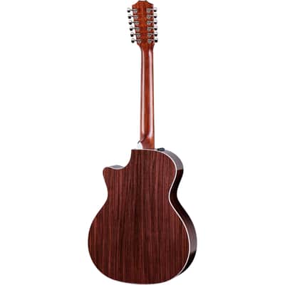Taylor 454ce 12-String Grand Auditorium Acoustic Electric Guitar - Natural image 3