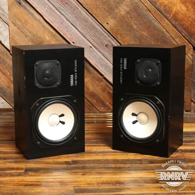 Yamaha NS-10M (Pair) 1980s - Black image 1