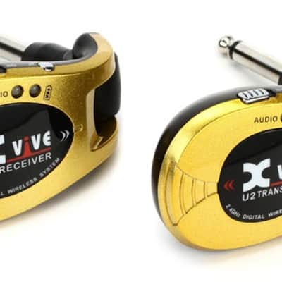 Xvive U2 Digital Wireless Guitar System - Gold image 2