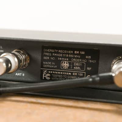 Sennheiser EM 100 Wireless Receiver - 518-550 MHz (NO POWER SUPPLY) CG01077 image 8