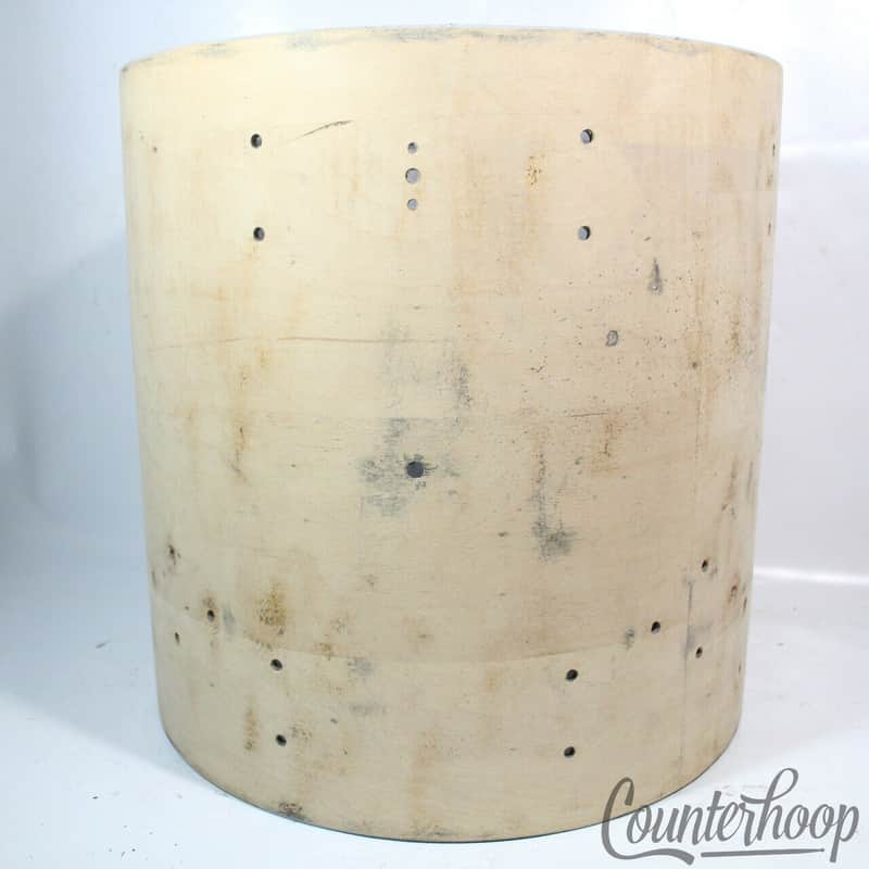 Rogers 16x16"Floor Tom Drum Shell Dayton Holiday/Powertone 5Ply Keller Maple USA image 1