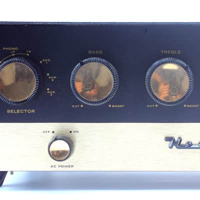 1958 HEATHKIT SP-1 VACUUM TUBE MONO PREAMPLIFIER WITH MIC PREAMP NEAR-MINT image 4