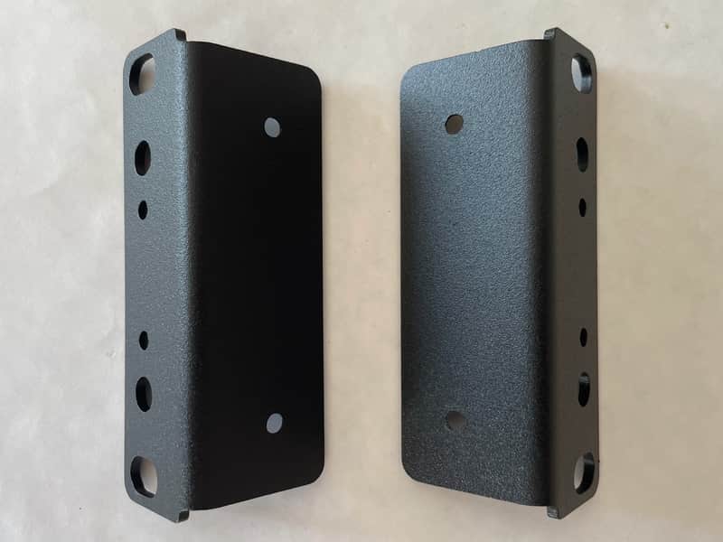 AVID / Digidesign Eleven Rack Supporting Rackmount Ears - black powder finish image 1