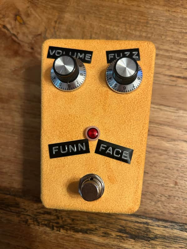 Shin's music FUNN FACE FUZZ YELLOW SUEDE (Sins Fuzz) image 1