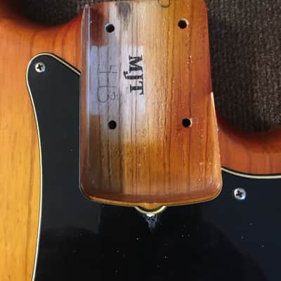 MJT Precision Bass Almost Fully Loaded Body(Road Worn) 2020 Faded Honey Burst(Nitro) image 3