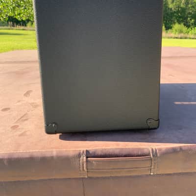 Barefaced Audio Reformer 112 Black 1x12 with Marshall check grill cloth unloaded empty cab image 5