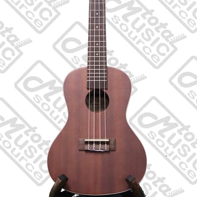 Lanikai LU-21C Concert Ukulele Bundle w/Tribal Padded Gigbag,Tuner,Strings & PC image 2