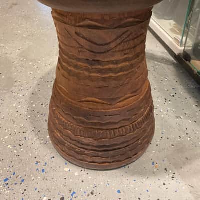 Djembe large 12" skin head 24" tall w/soft bag image 2