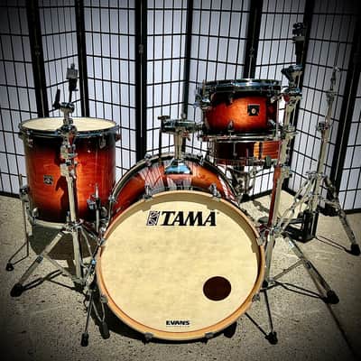 TAMA Superstar 3pc Drum Kit in Mahogany Burst Lacquer image 5