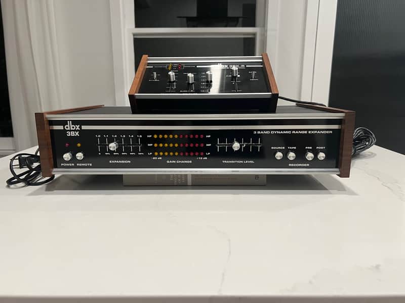 dbx 3BX 3-Band Dynamic Range Expander with 3BX-R Remote 1970s - Black image 1