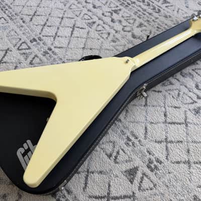 Gibson Flying V ‘67 Reissue Alpine White EMGs (James Hetfield OGV Tribute) image 15