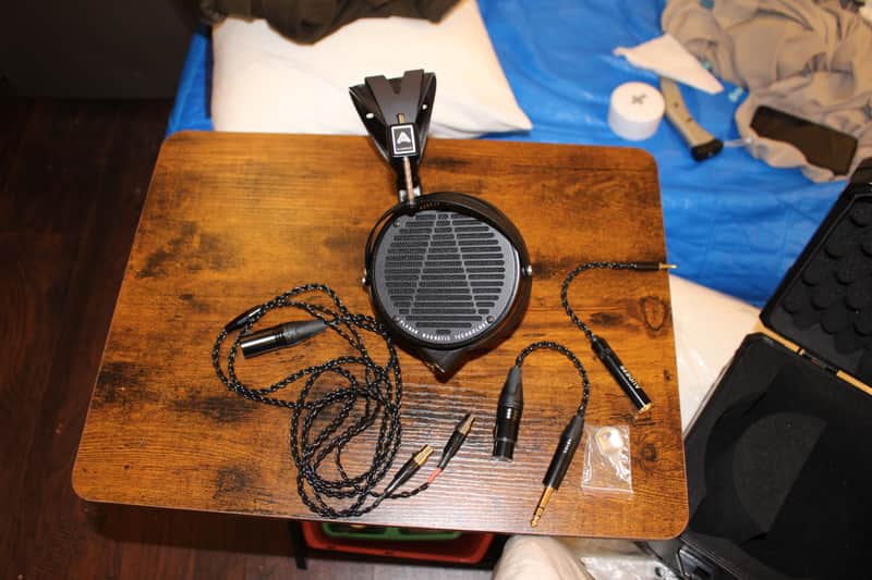 Audeze LCD-X Planar Magnetic Over Ear Headphones with Carrying Case in Black