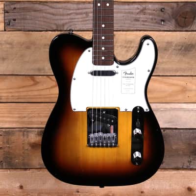 Fender Standard Telecaster Electric Guitar 3-Color Sunburst image 1