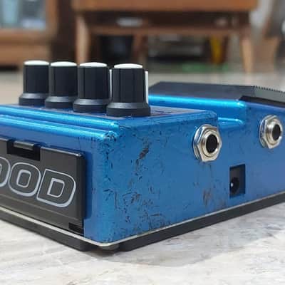 DOD FX-63 DEEP FREEZE [NOS New Old Stock 1st edition] Bass Stereo Analog Chorus 1996 [NOS - New Old Stock] - Airbrush Metallic Blue image 14