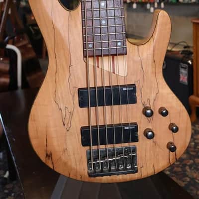 ESP LTD B-206SM Natural Satin 6 String Bass - USED image 2
