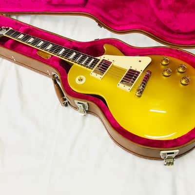 Epiphone Inspired by Gibson Custom Tak Matsumoto 1955 Les Paul Standard Antique Gold 2024 image 16