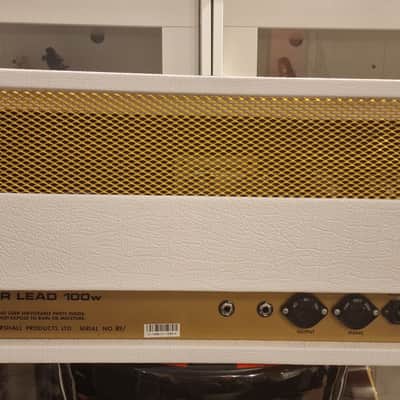 Marshall 1959SLP MK II Reissue 2-Channel 100-Watt Guitar Amp Head 1993 - 2000 - White imagen 18