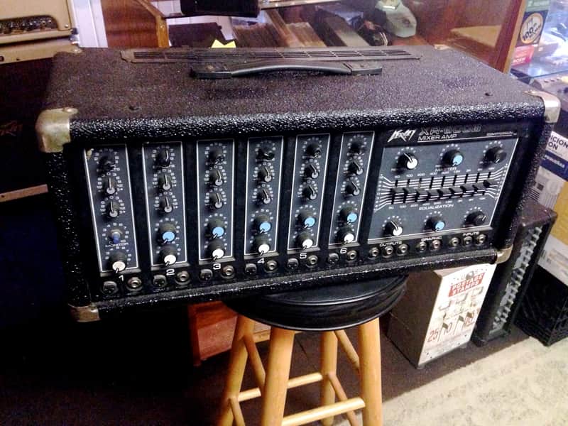Peavey xr600 USA old school power Mixer amplifier 1980 LOCAL BEST please read image 1