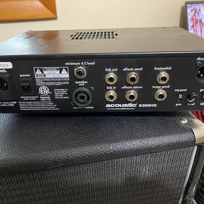 Acoustic B300HD - Black imagen 2