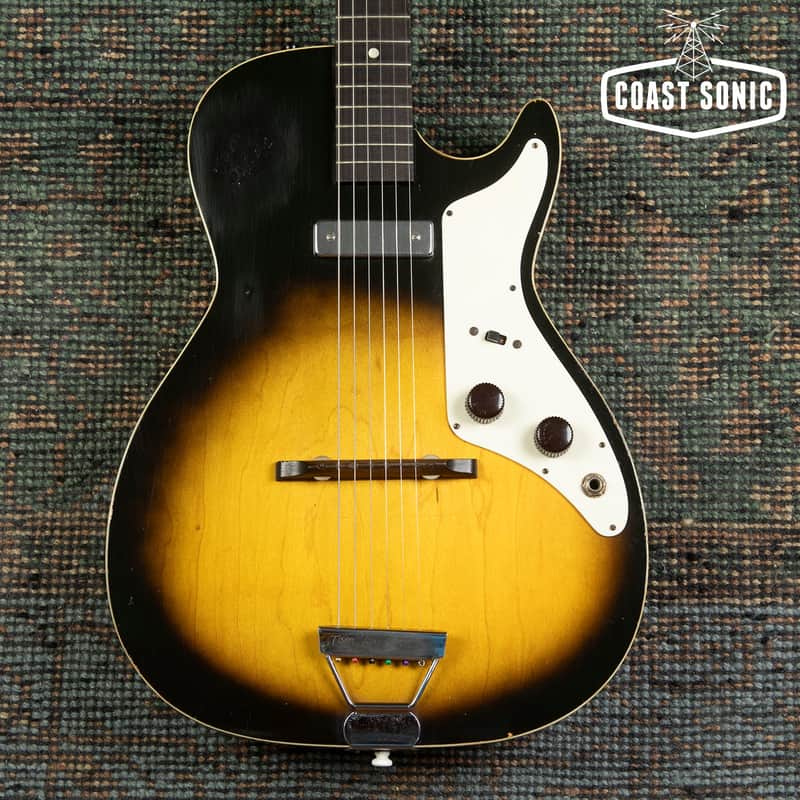Vintage 1963 Airline 7206 USA Made by Harmony (H-45 Strato Tone) image 1