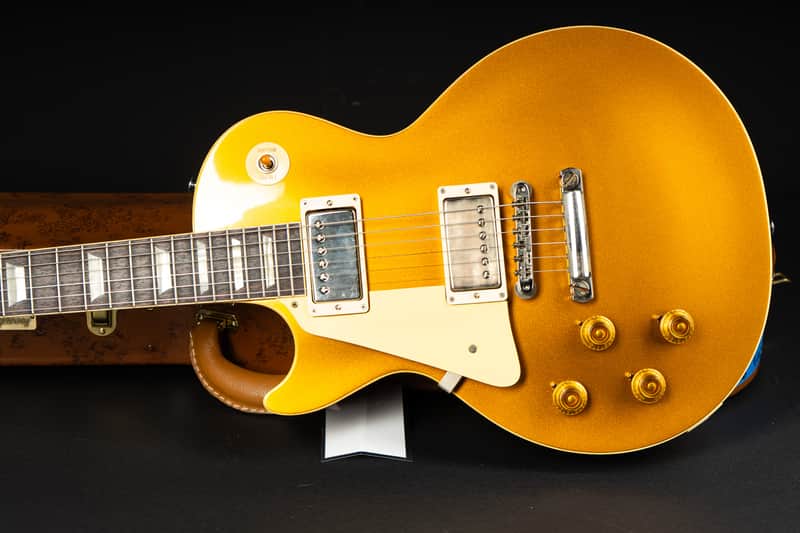 Gibson 1957 Les Paul Standard GT Darkback Lefthand VOS - Goldtop image 1