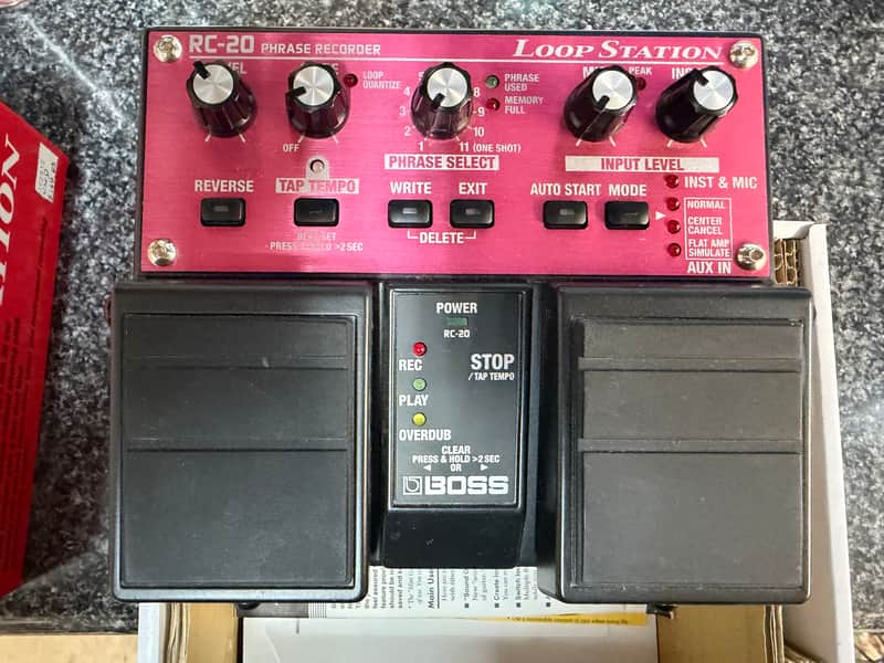 Boss RC-20 Loop Station 2001 - 2007 - Black image 1