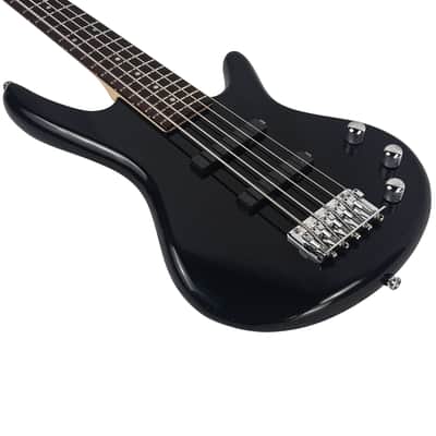 Ibanez GSRM25 MiKro Short Scale 5-String Bass Black image 8