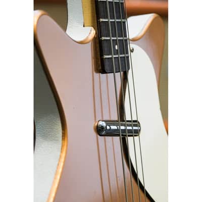 1965 Danelectro Model 3412 Shorthorn Bass copper image 6
