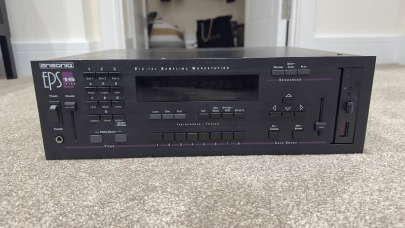 Ensoniq EPS 16 Plus Rackmount Digital Sampling Workstation 1990 - Black image 1