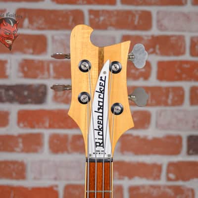 Rickenbacker 4001 Mapleglo 1975 w/Hard Shell Case image 9