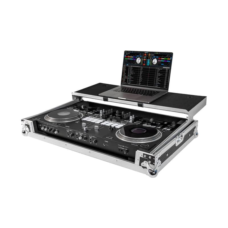 Headliner HL10007 Flight Case with Laptop Platform for Pioneer DJ DDJ-REV7 image 1