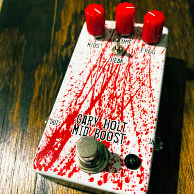 Pro Tone Pedals Gary Holt Signature Mid Boost 2020 Blood Blemished image 5