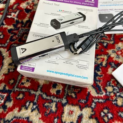Apogee Jam 96K USB Guitar Interface 2010s Silver / Black image 2