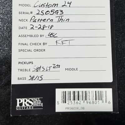 PRS Custom 24 Wood Library Edition 2018 - stunning Flamey Autumn Sky'burst w/Flamey Maple Neck ! image 12